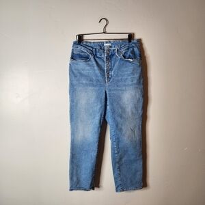 Good American Good Legs Crop Jeans Size 18